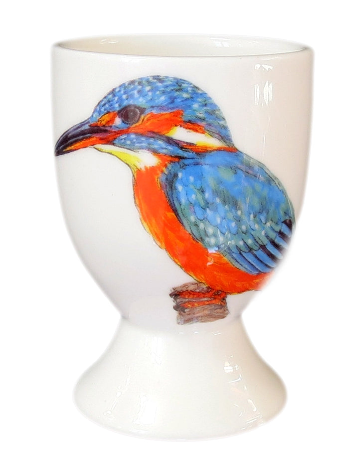 Kingfisher Egg Cup styled on the table
