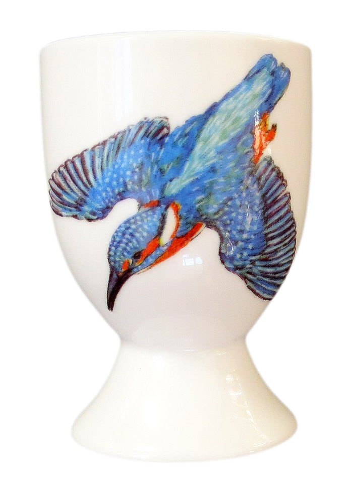 Kingfisher Egg Cup in use