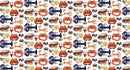 Shellfish Linen Fabric (made to order)