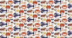 Richard Bramble Shellfish Linen Fabric (made to order)