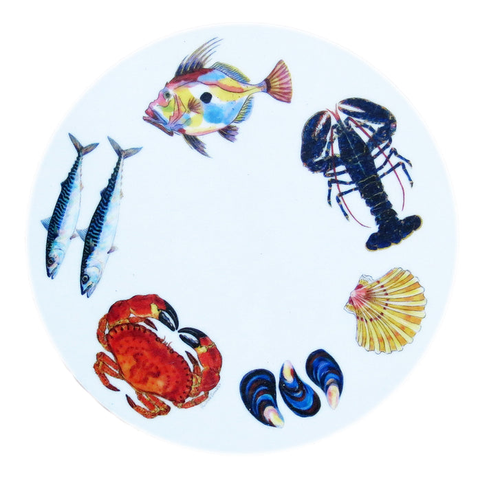 Fish & Shellfish Coaster