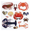 Shellfish Square Greeting Card