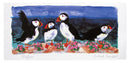 Puffins on the Rocks Greeting Card