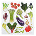 Richard Bramble Vegetables Greeting Card
