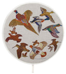 Gamebirds Aga style linen hob pad
