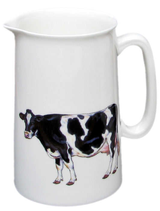 Holstein-Friesian Cow 1 Pint Jug by Richard Bramble