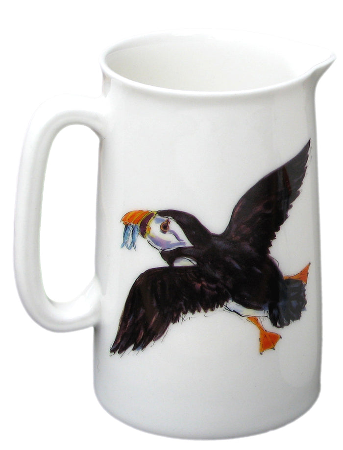 Puffin 1 Pint Jug styled on the table