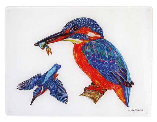 Kingfisher Heatstand & Surface Protector and chopping board by Richard Bramble