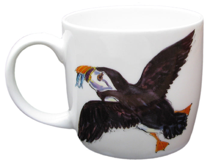 Puffin Mug (medium round sided) table setting