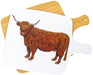 Highland Cow Melamine Boards by Richard Bramble