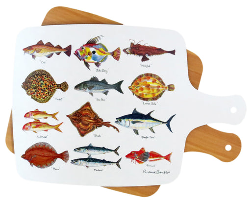 Sea Fish Melamine Board by Richard Bramble