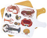 Shellfish Melamine Boards by Richard Bramble