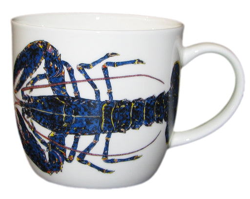 Richard Bramble Blue Lobster Mug (medium round sided) end of line