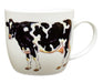 Holstein-Friesian Cow Mug (medium size) bonechina by Richard Bramble