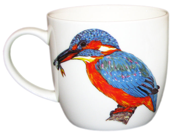 Kingfisher Mug (medium round sided) size & rim guide