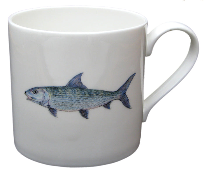 Bonefish Mug (large size) table setting