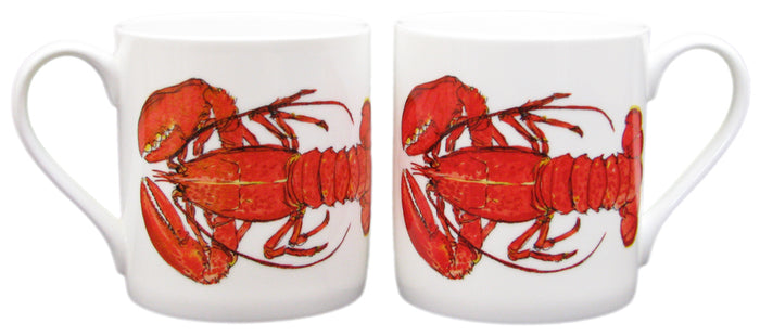 Red Lobster Mug (large size) table setting