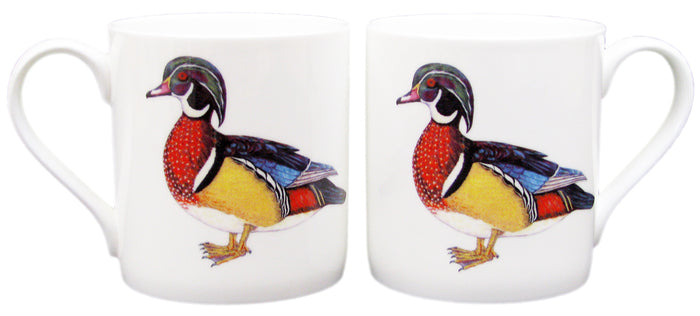 Wood Duck Mug (large size) table setting