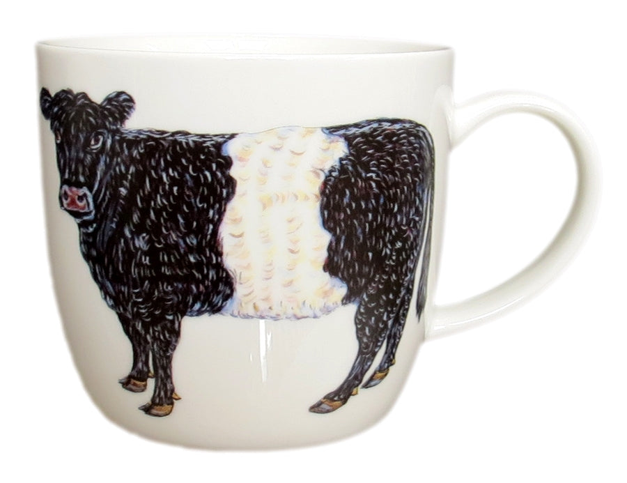 Richard Bramble Belted Galloway Cow Mug (medium size)