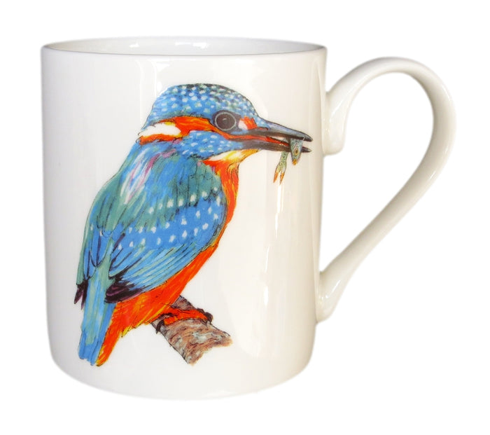 Kingfisher Mug (medium straight sided) table setting