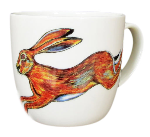 Hares Mug medium by Richard Bramble right side