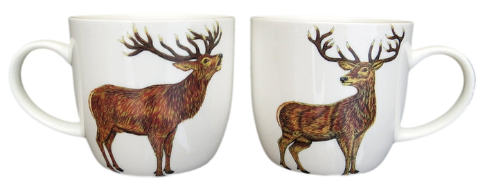 Stags Mug (medium round sided)
