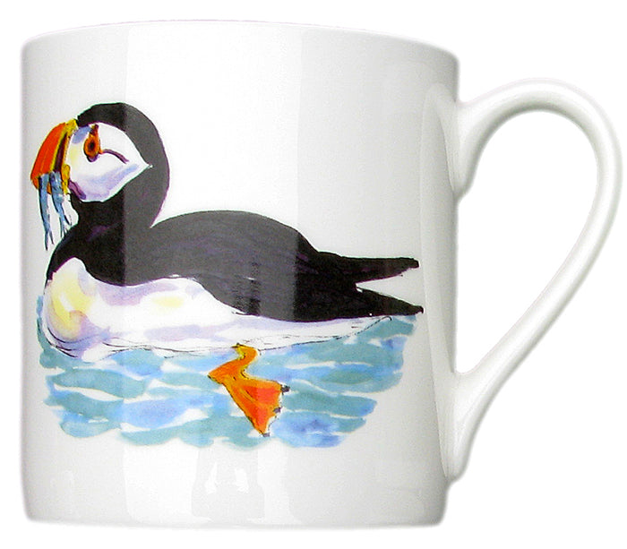 Puffin Mug (large size) table setting