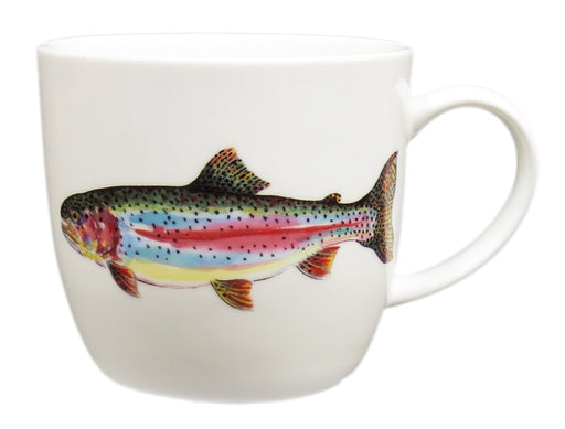 Rainbow Trout Mug (medium size) by Richard Bramble