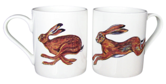 Hares Small Mug table setting