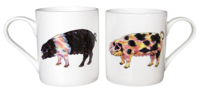 Pigs Small Mug table setting