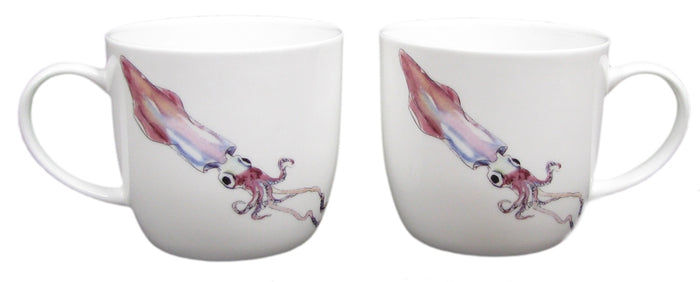 Squid Mug (medium round sided) table setting