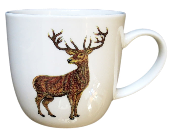 Stags Mug (medium round sided) table setting