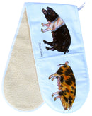 Pigs Cotton Oven Gloves