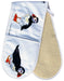 Puffin Oven Gloves folded by Richard Bramble