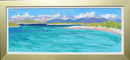Hebridean Beach, Clachan Sands high tide, North Uist, Painting