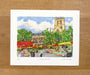 Richard Bramble Borough Market and Southwark Cathedral Limited Edition Print, medium size