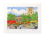 Richard Bramble Borough Market and Southwark Cathedral Limited Edition Print, medium size white background