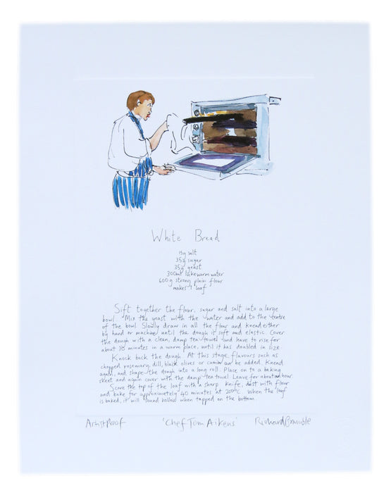 White Bread Recipe Print - Tom Aikens