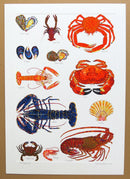 Shellfish Print