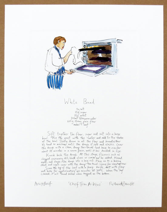 White Bread Recipe Print - Tom Aikens