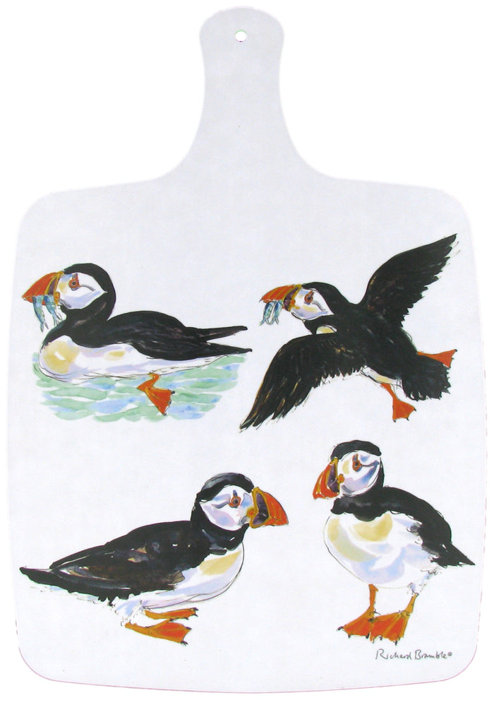 Puffins Melamine Chopping Board table setting