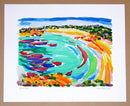 Ouaisne Bay & St Brelades Jersey Channel Islands print