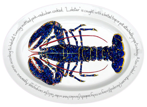 Richard Bramble Blue Lobster 39cm Oval 