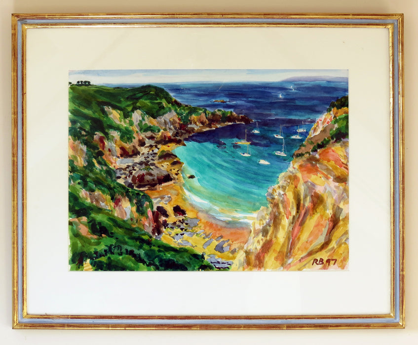 Island of Sark, Channel Islands Original Painting