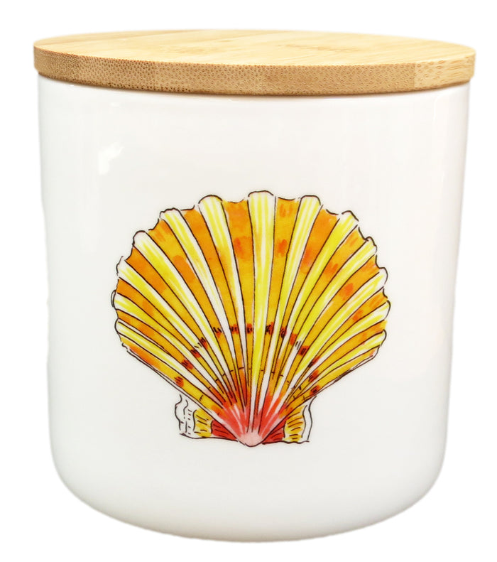 Shellfish Storage Jar in use