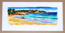 St Brelades Beach Jersey print