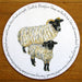 Blackface Sheep Tablemat by Richard Bramble