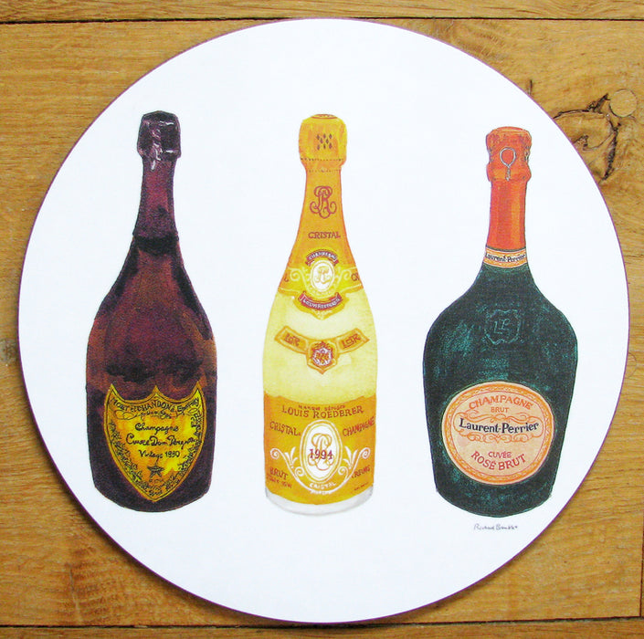 Richard Bramble Champagnes 1 Tablemat