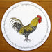 Cockerel or Rooster Tablemat by Richard Bramble
