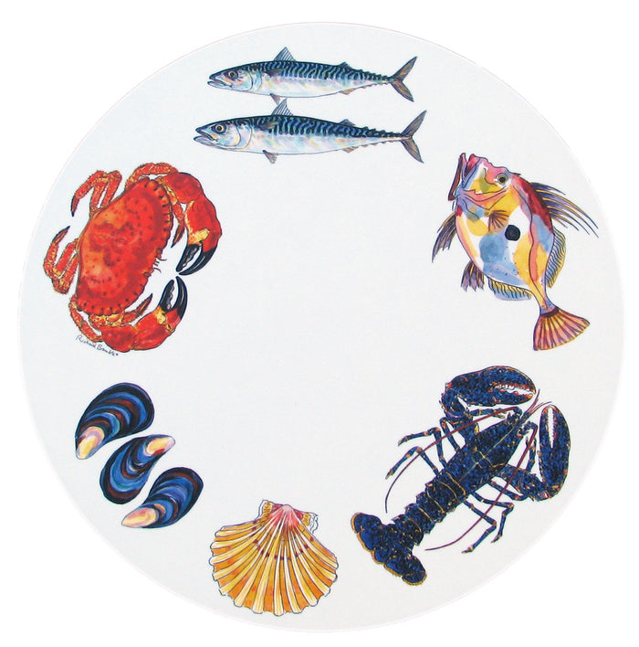 Fish & Shellfish Tablemat table setting